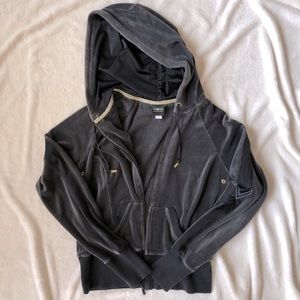 Victoria’s Secret Sport VSX Black Velvet Jacket M